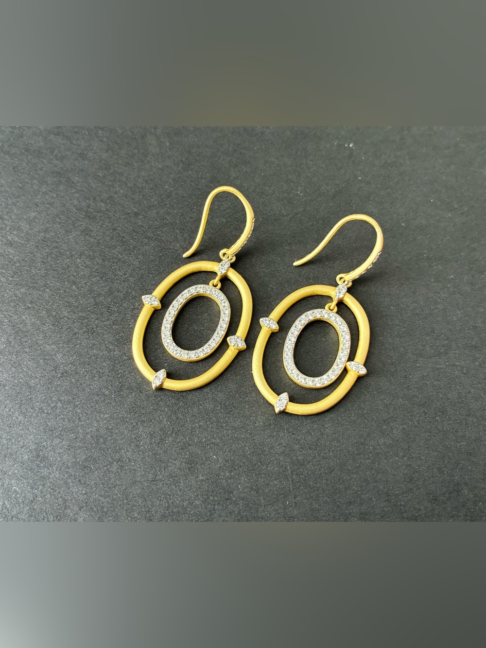 Freida Rothman Drop Earrings - Elegant
